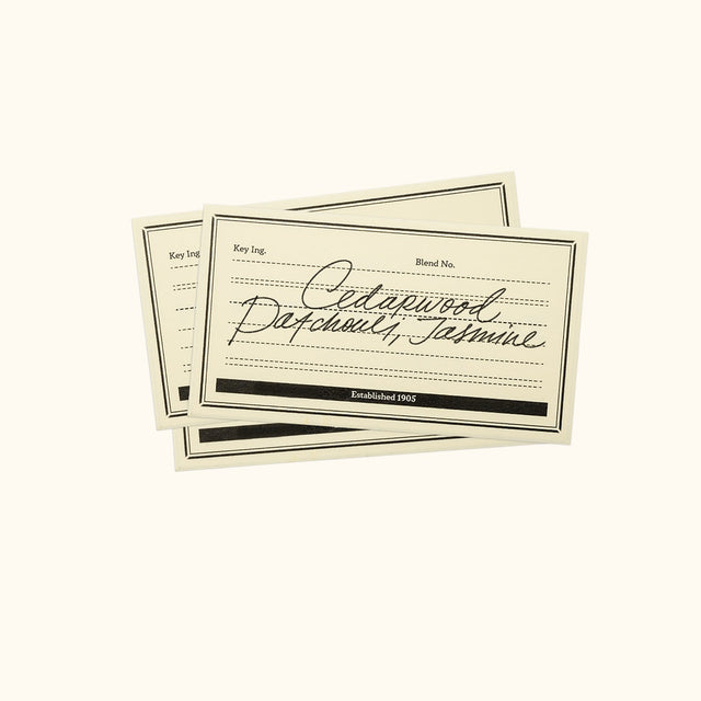 Cedarwood, Patchouli, Jasmine