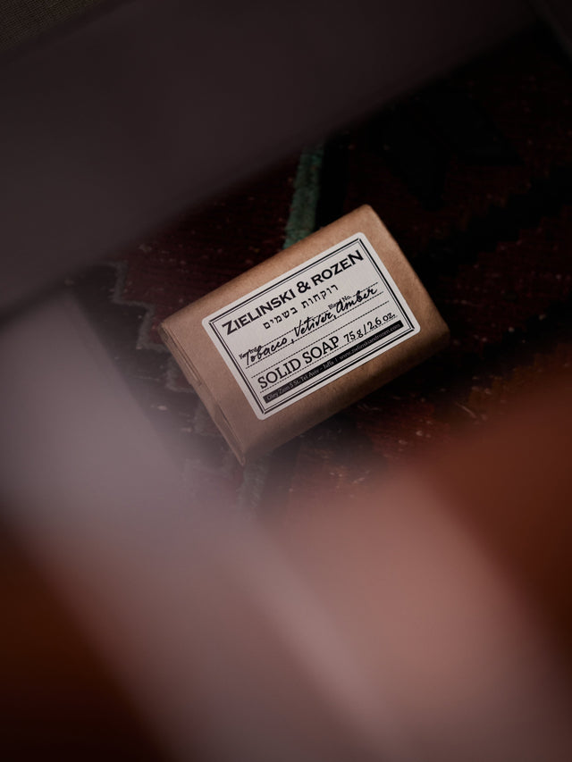Sabonete em barra Tobacco, Vetiver, Amber (75 g)