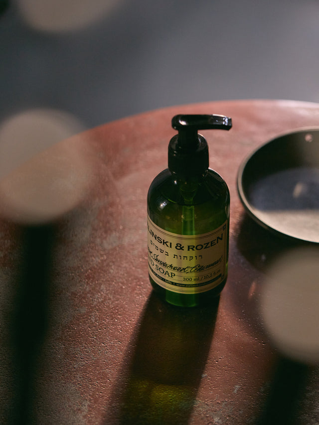 Liquid soap Rosewood, Sandalwood, Cedarwood (300 ml)