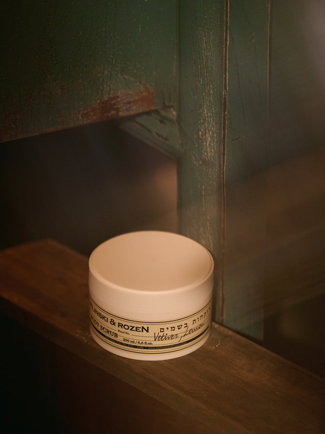 Body scrub Vetiver, Lemon (200 ml)