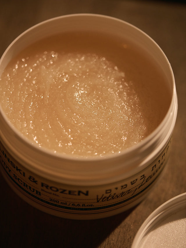 Body scrub Vetiver, Lemon (200 ml)