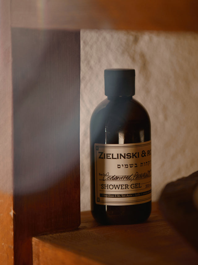 Gel de banho Cedarwood, Patchouli, Jasmine (300 ml)