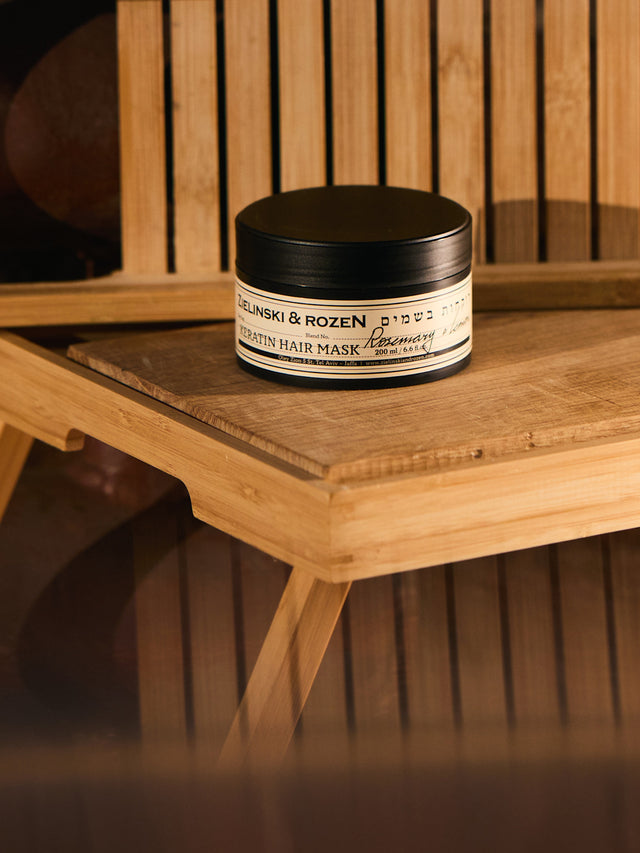 Máscara com queratina Rosemary & Lemon (200 ml)