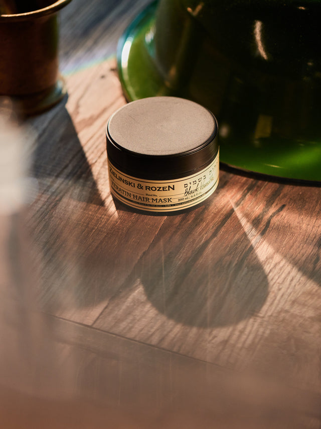 Máscara com queratina Black Vanilla (200 ml)