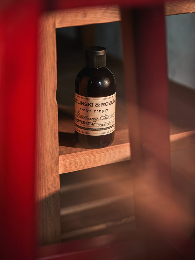 Gel de banho Rosewood, Sandalwood, Cedarwood