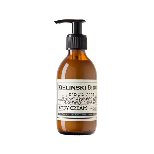 Creme corporal Black Pepper, Vetiver, Neroli, Amber (195 ml)