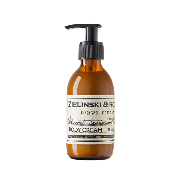 Body cream Rosewood & Sandalwood, Cedarwood (195 ml)