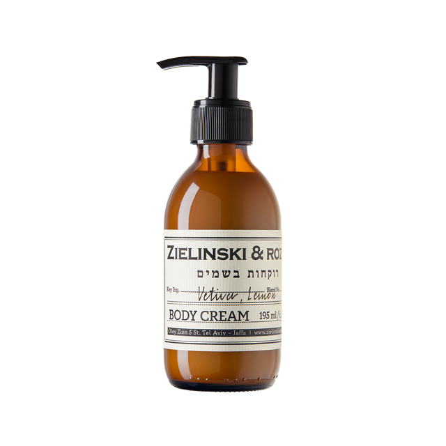 Body cream Vetiver, Lemon (195 ml)