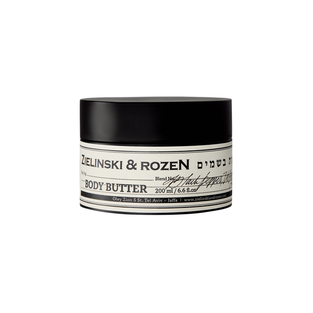 Body butter Black Pepper, Vetiver, Neroli, Amber (200 ml)