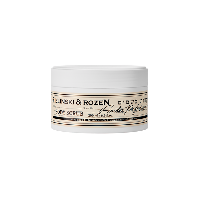 Body scrub MOSS / Amber, Patchouli (200 ml)