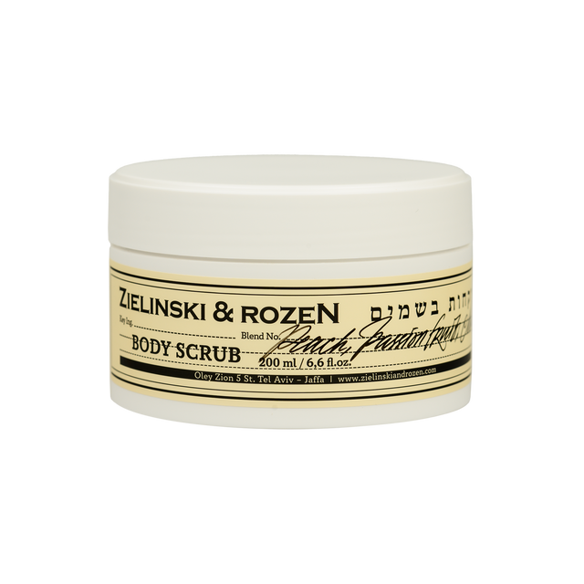 Body scrub Peach, Passion fruit, Musk (200 ml)