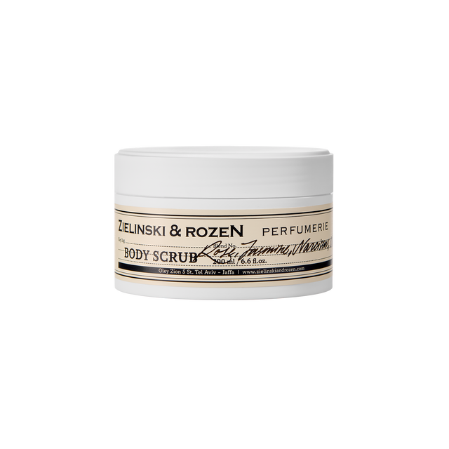 Body scrub Rose, Jasmine, Narcissus, Musk (200 ml)