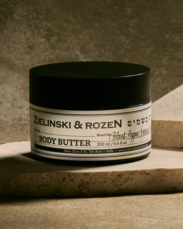 Body butter Black Pepper, Vetiver, Neroli, Amber (200 ml)