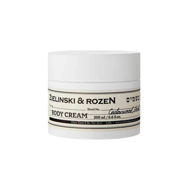 Body cream Cedarwood, Neroli, Amber (200 ml)