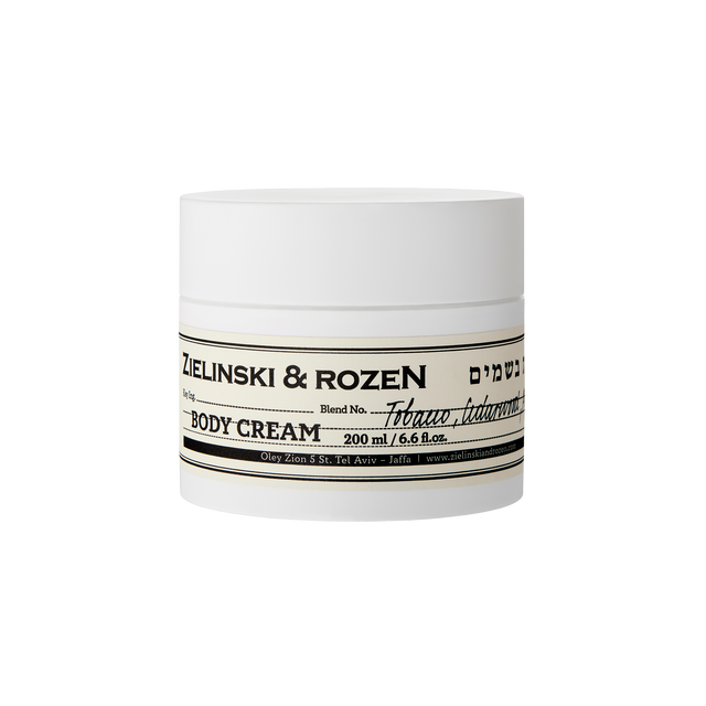 Body cream Tobacco, Cedarwood, Pepper (200 ml)