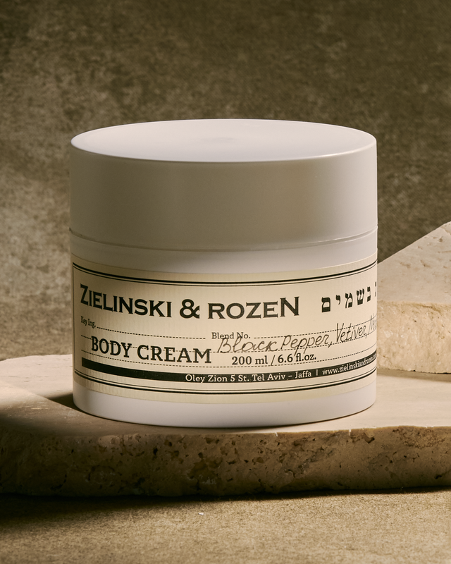 Body cream Black Pepper, Vetiver, Neroli, Amber (200 ml)