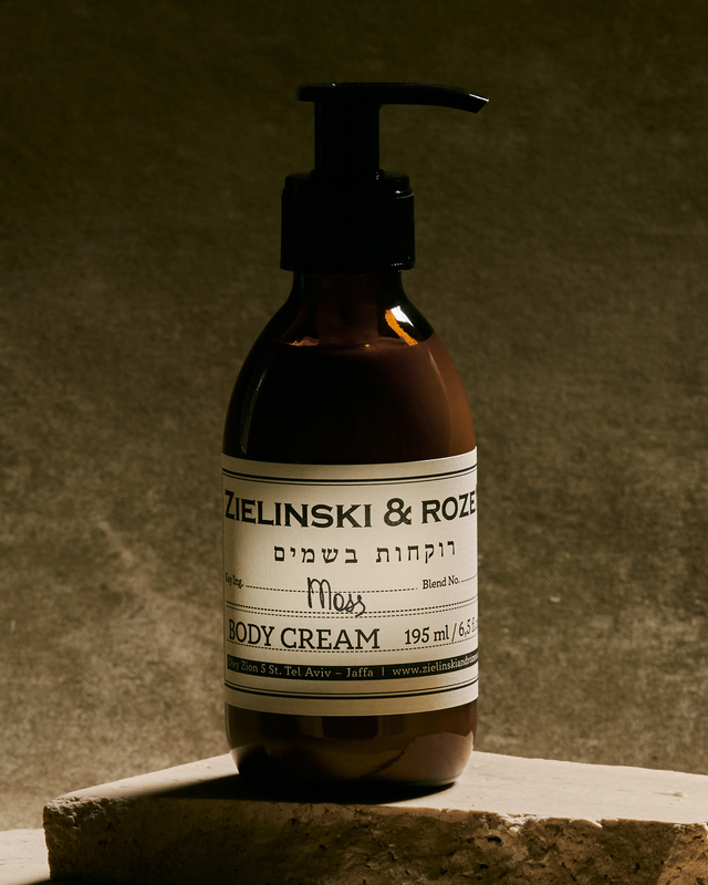 Body cream MOSS / Amber, Patchouli (195 ml)