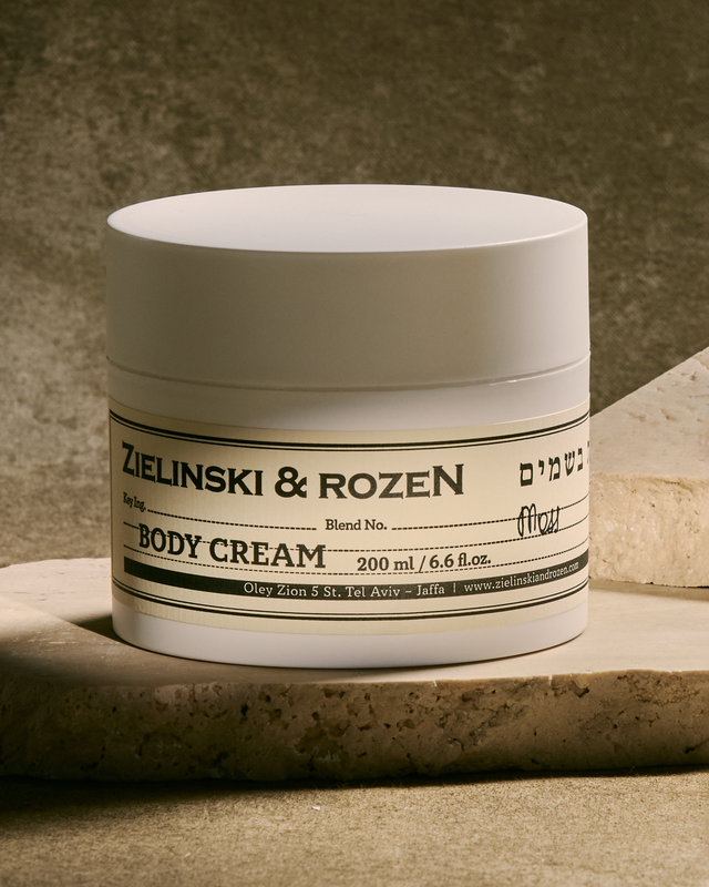 Body cream MOSS / Amber, Patchouli (200 ml)