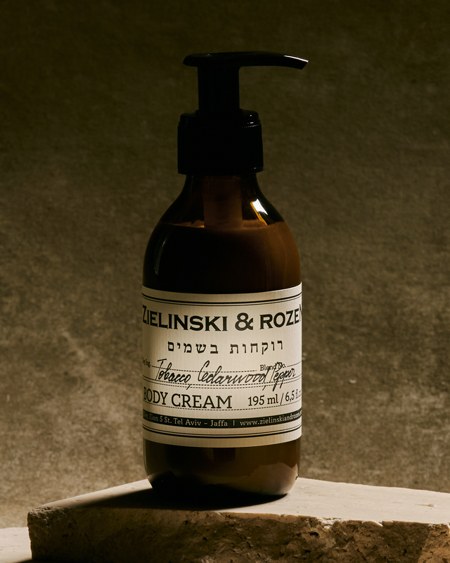 Body cream Tobacco, Cedarwood, Pepper (195 ml)