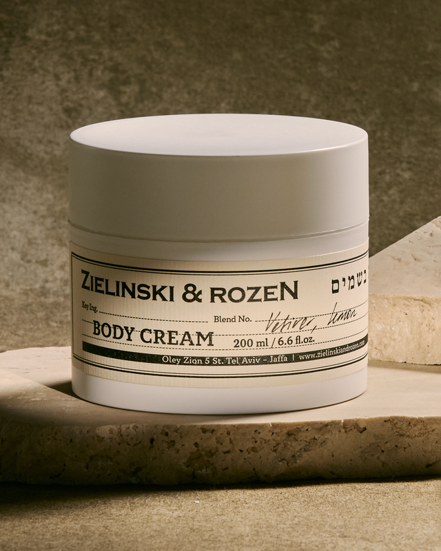 Body cream Vetiver, Lemon (200 ml)