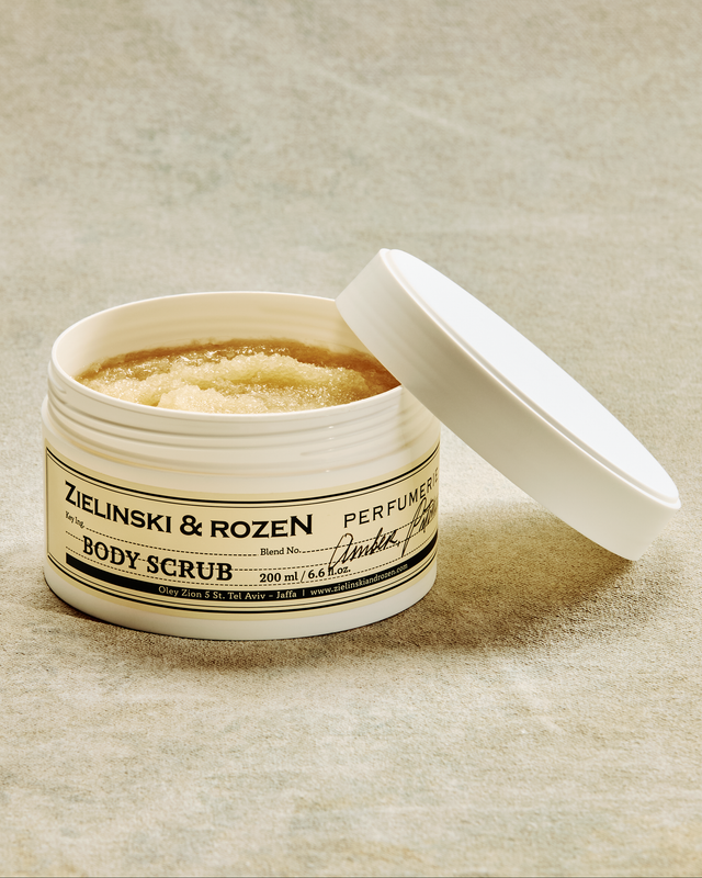 Body scrub MOSS / Amber, Patchouli (200 ml)