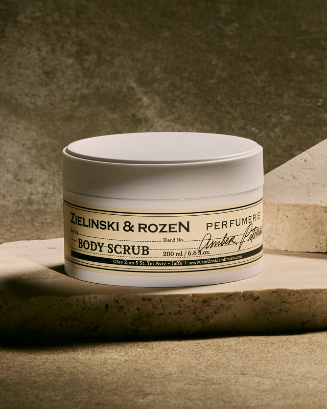 Body scrub MOSS / Amber, Patchouli (200 ml)