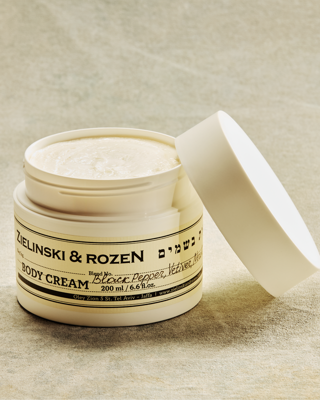 Body cream Black Pepper, Vetiver, Neroli, Amber (200 ml)