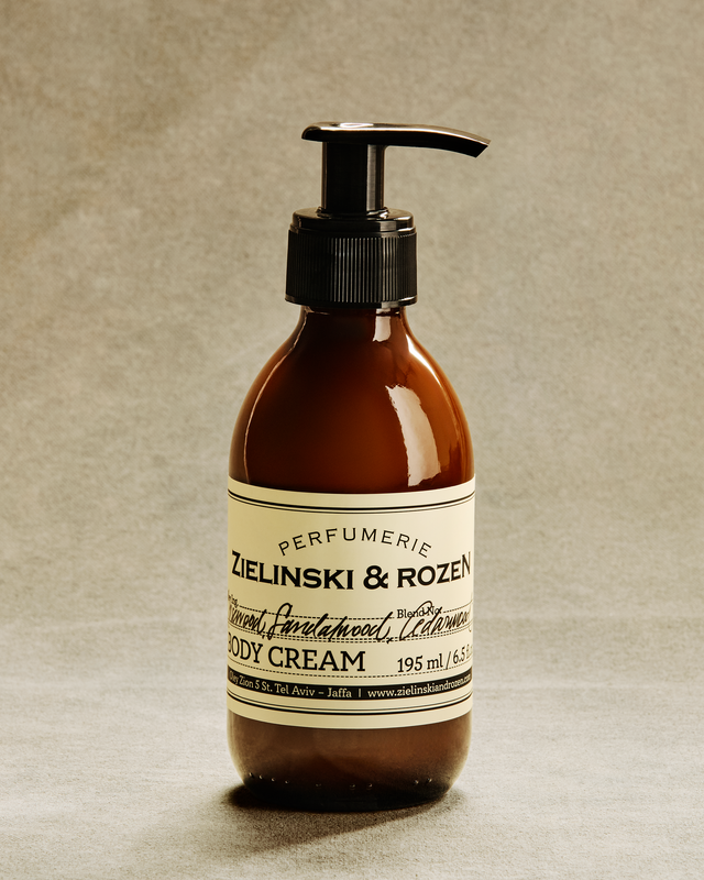 Body cream Rosewood & Sandalwood, Cedarwood (195 ml)