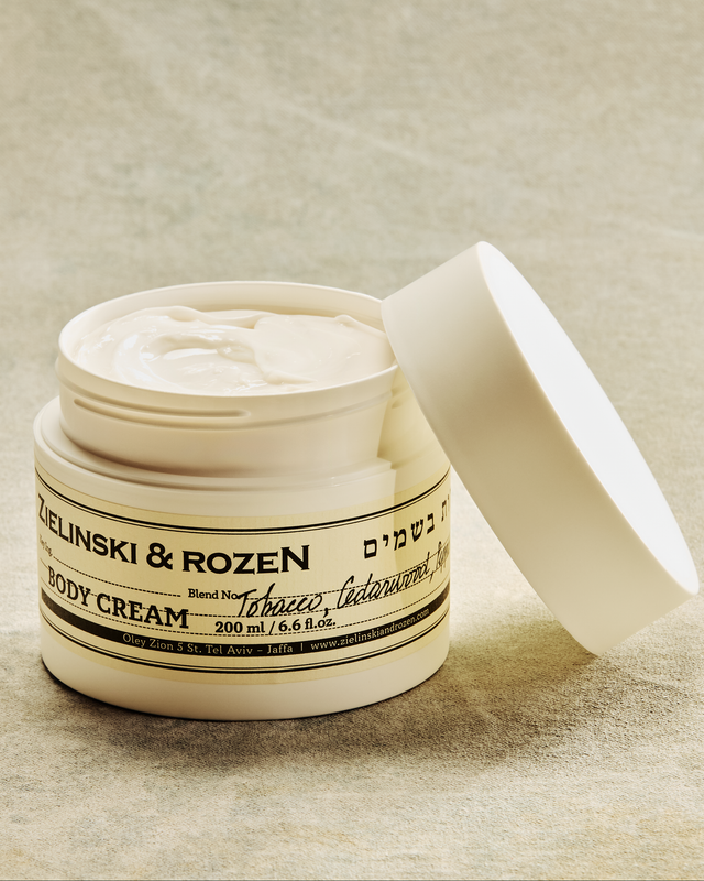 Body cream Tobacco, Cedarwood, Pepper (200 ml)