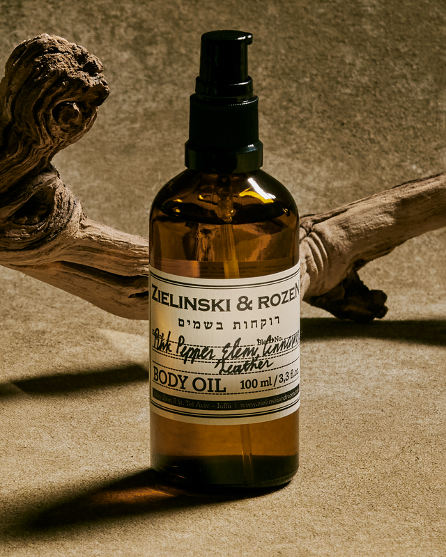 Body oil Black Pepper, Vetiver, Neroli, Amber (100 ml)