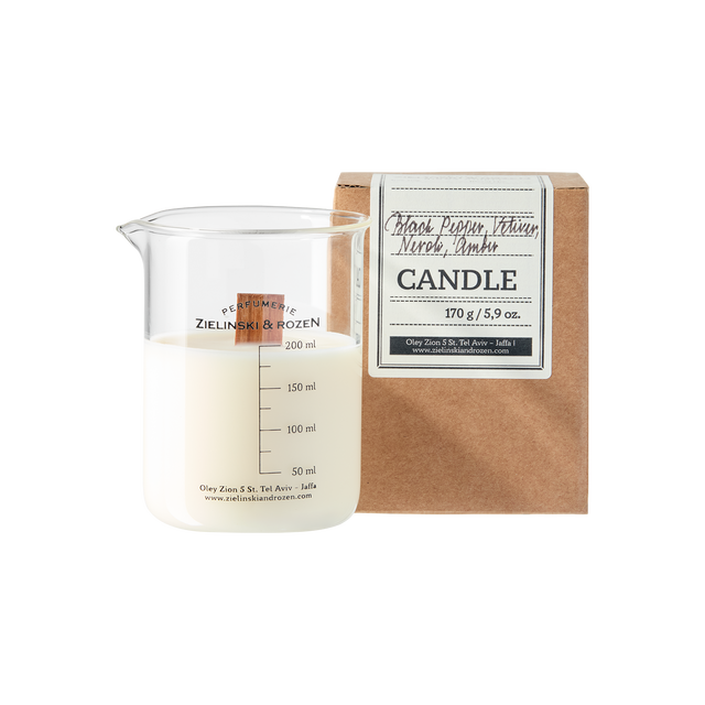 Vela Black Pepper, Vetiver, Neroli, Amber (170 g)