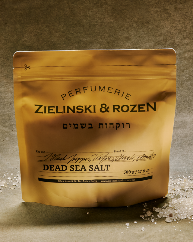 Dead Sea Salt Black Pepper, Vetiver, Neroli, Amber (500 g)
