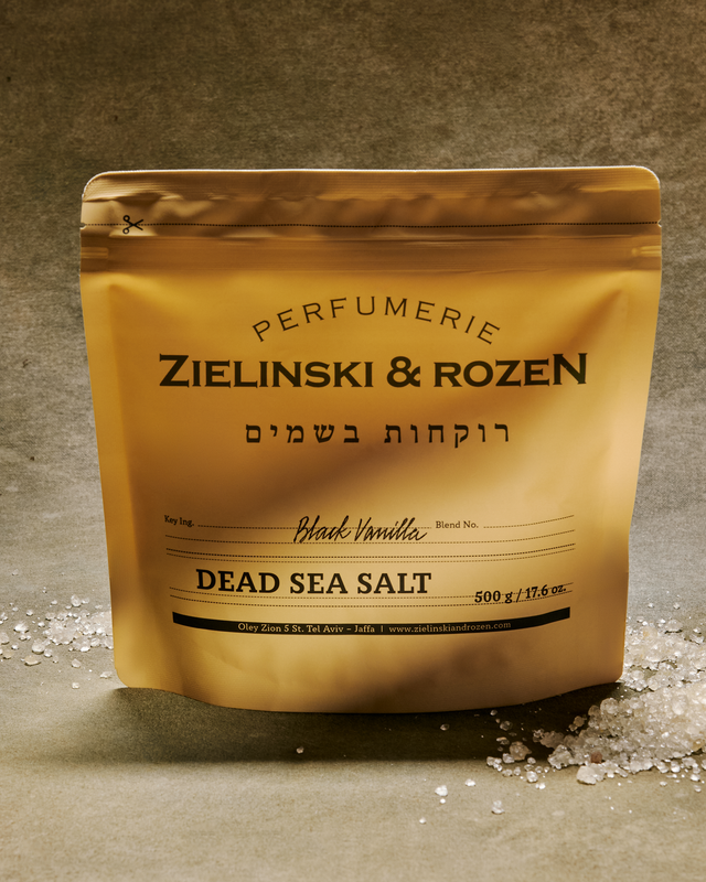 Dead Sea Salt Black Vanilla (500 g)