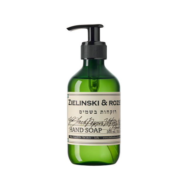 Sabonete líquido Black Pepper, Vetiver, Neroli, Amber (300 ml)