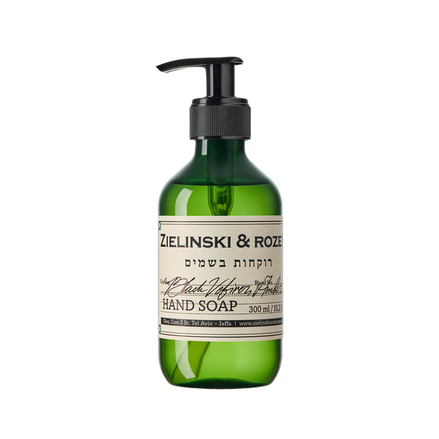 Liquid soap Black Vetiver, Amber (300 ml)