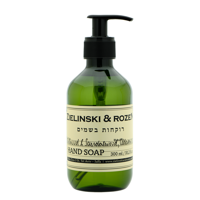 Sabonete líquido Rosewood, Sandalwood, Cedarwood (300 ml)