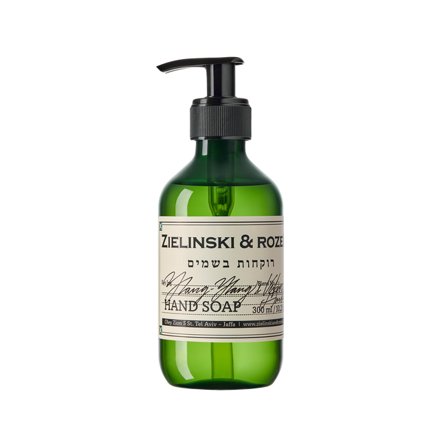Sabonete líquido Ylang-Ylang & Vetiver, Amber (300 ml)