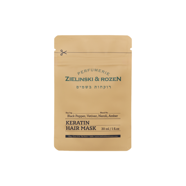 Keratin mask Black Pepper, Vetiver, Neroli, Amber (30 ml)