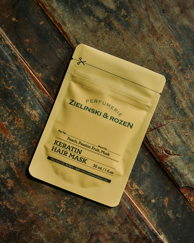 Keratin mask Peach, Passion fruit, Musk (30 ml)