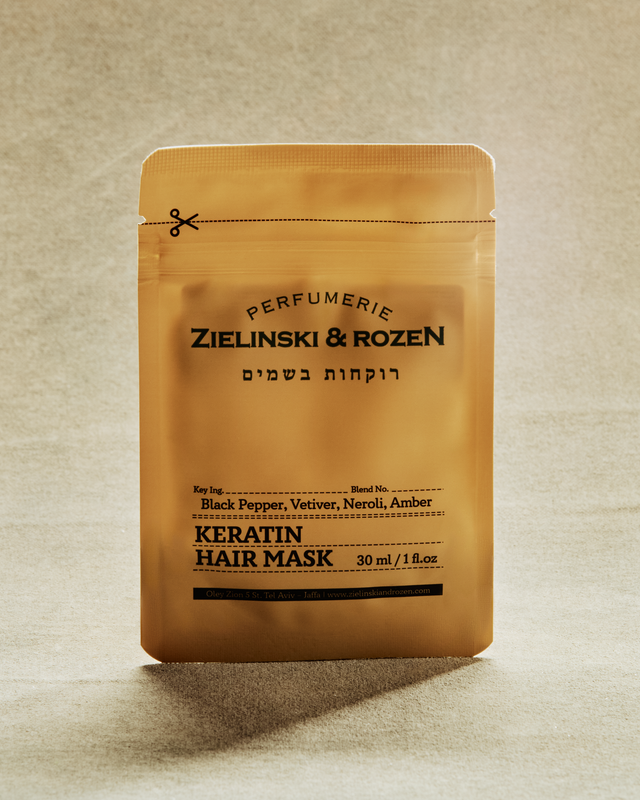 Keratin mask Black Pepper, Vetiver, Neroli, Amber (30 ml)