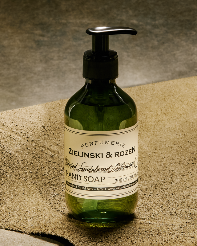 Liquid soap Rosewood, Sandalwood, Cedarwood (300 ml)
