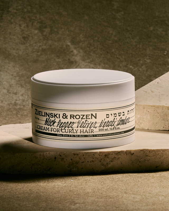 Moisturizing cream for Curly hair Black Pepper, Vetiver, Neroli, Amber, Neroli (200 ml)