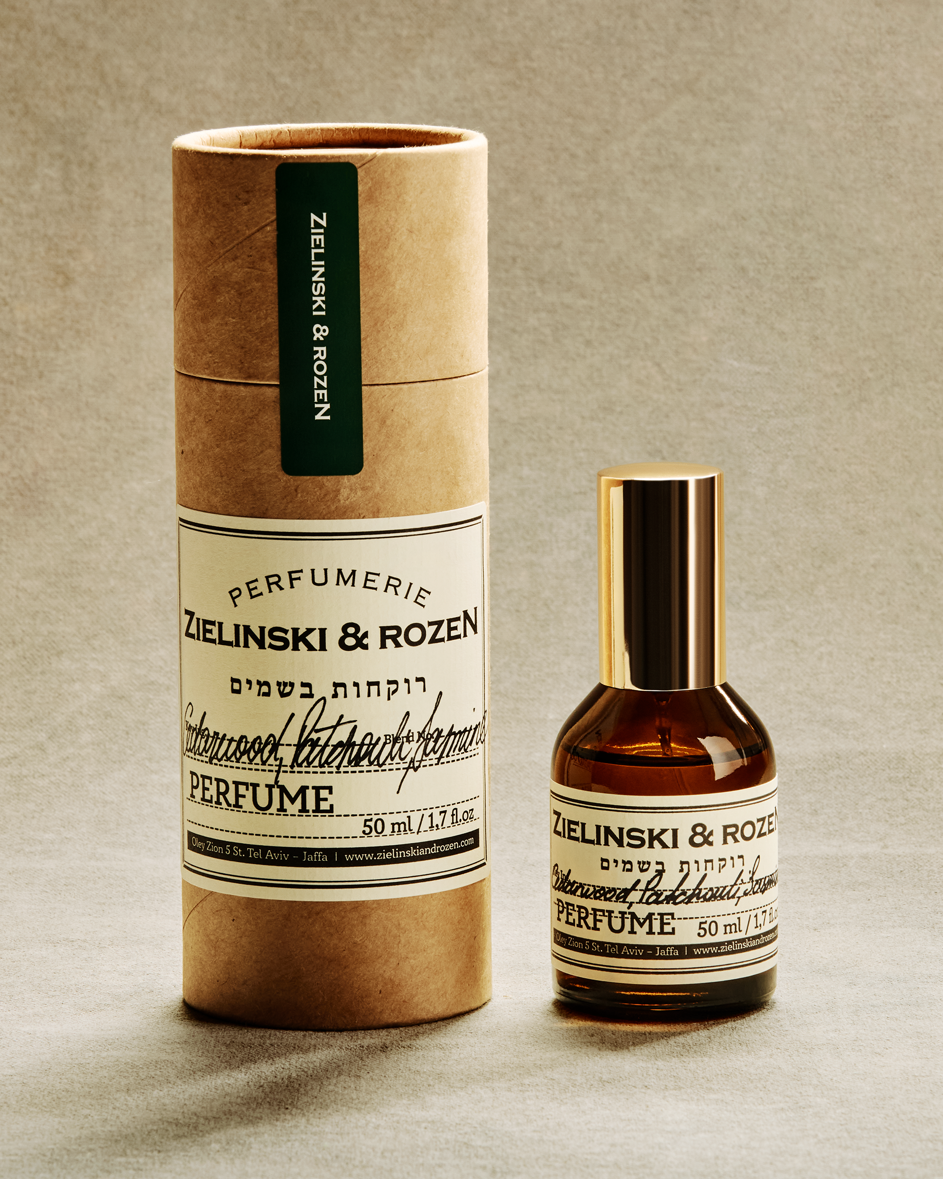 Perfume Cedarwood, Patchouli, Jasmine | Zielinski & Rozen Brasil