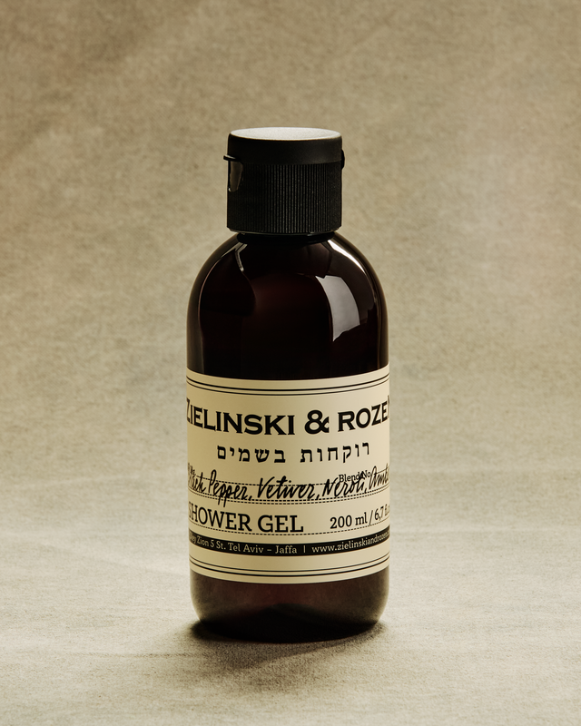 Shower gel Black Pepper, Vetiver, Neroli, Amber (200 ml)