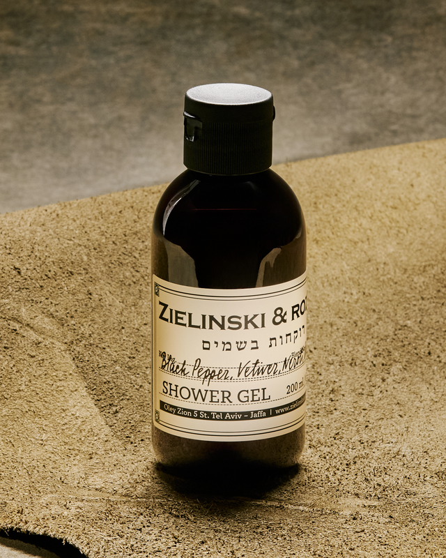 Shower gel Black Pepper, Vetiver, Neroli, Amber (200 ml)