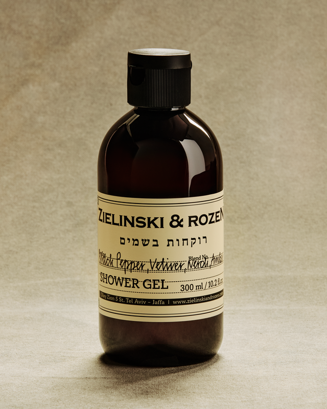 Shower gel Black Pepper, Vetiver, Neroli, Amber (300 ml)