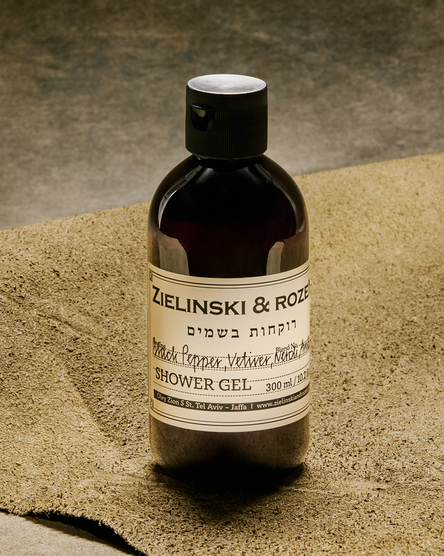 Shower gel Black Pepper, Vetiver, Neroli, Amber (300 ml)