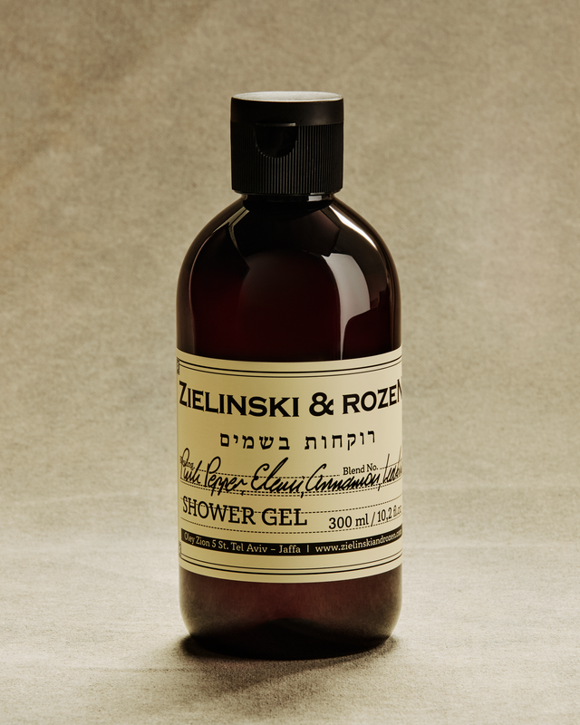 Shower gel Pink Pepper, Elemi, Cinnamon, Leather (300 ml)