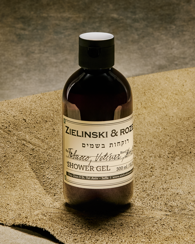 Shower gel Tobacco, Vetiver, Amber (300 ml)
