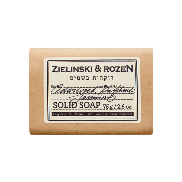 Solid soap Cedarwood, Patchouli, Jasmine (75 g)